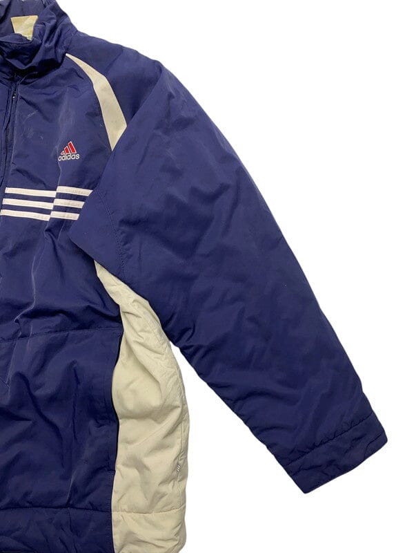 90s Navy Adidas Windbreaker Men's XL Northern Pole Vintage Wholesale 