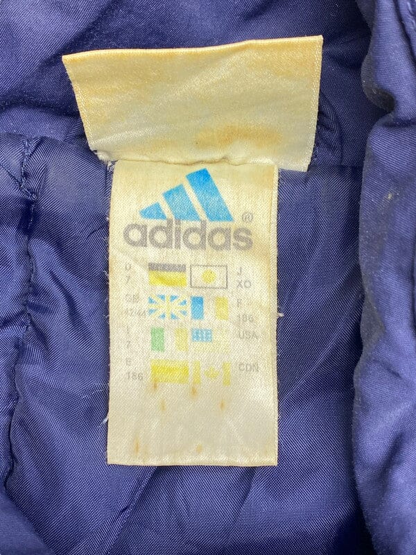 90s Navy Adidas Windbreaker Men's XL Northern Pole Vintage Wholesale 