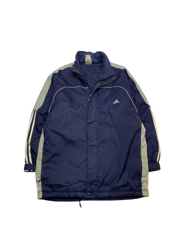 90s Navy Adidas Windbreaker Men's XL Northern Pole Vintage Wholesale 