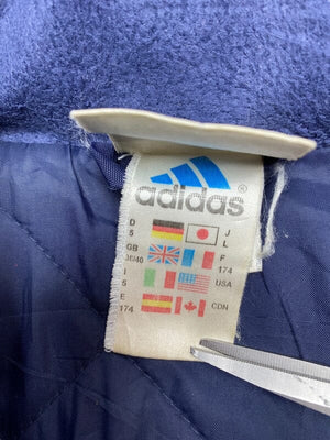 90s Navy Adidas Windbreaker Men's XL Northern Pole Vintage Wholesale 
