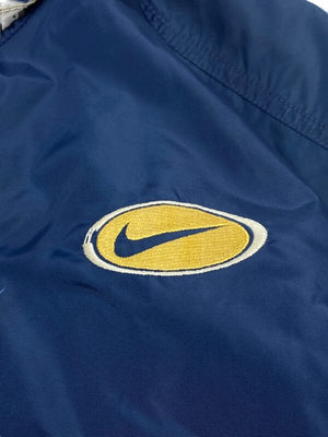 90s Navy Nike Windbreaker Men's Medium Northern Pole Vintage Wholesale 