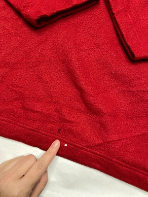 Old Navy Red Fleece Logo Hoodie (Men’s XL)