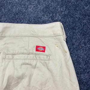 Beige Dickies Skinny Trousers Women's W44