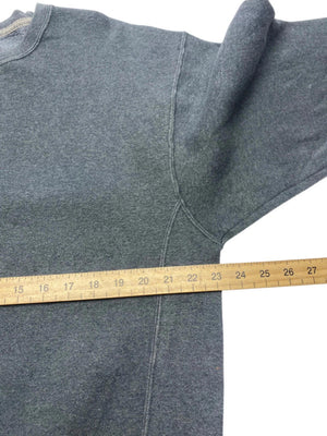 Grey Russell Athletic Blank Sweatshirt Men's Large