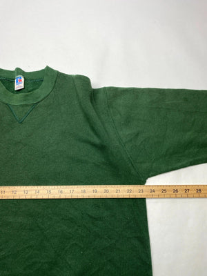 Vintage Russell Athletic Green Crewneck Sweatshirt – Made in USA (XL)