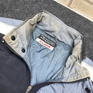 Navy Kappa Parka Jacket Men's XL