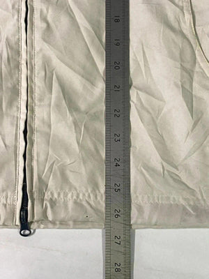 Vintage Champion Beige Lightweight Windbreaker Jacket – Size L