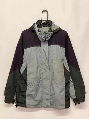 Columbia Sportswear Grey & Purple Interchange Jacket