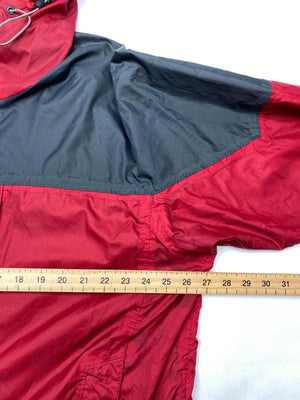 Columbia Sportswear Company Red & Charcoal Hooded Jacket (Men’s size not shown, fits L–XL)
