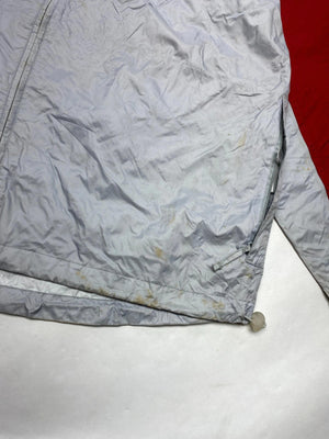 Adidas Red & Grey Windbreaker Jacket – Size L / 40