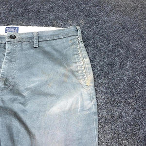 Grey Levi Strauss & Co. Straight Trousers men's W32