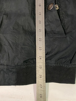 Schott NYC Army Type Windbreaker Jacket – Black (Men’s XL)