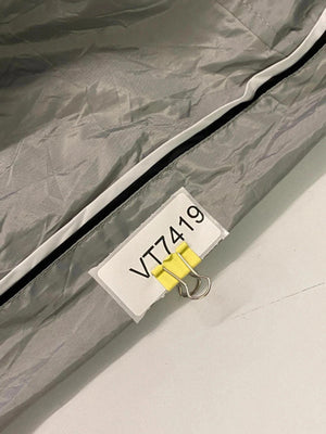 Nike Silver-Grey Windbreaker Jacket – Size S