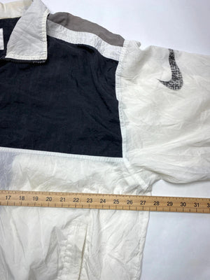 Nike Vintage Black & White Full-Zip Track Jacket (Men’s XL)