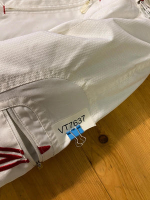 Vintage Umbro White & Red Technical Ski / Windbreaker Jacket