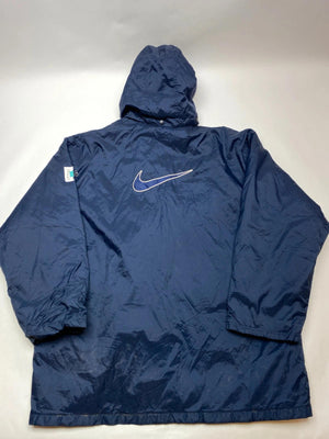 Nike Navy Blue Puffer Windbreaker Jacket