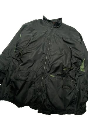 90s Black Nike Puffer Jacket Men's XXL