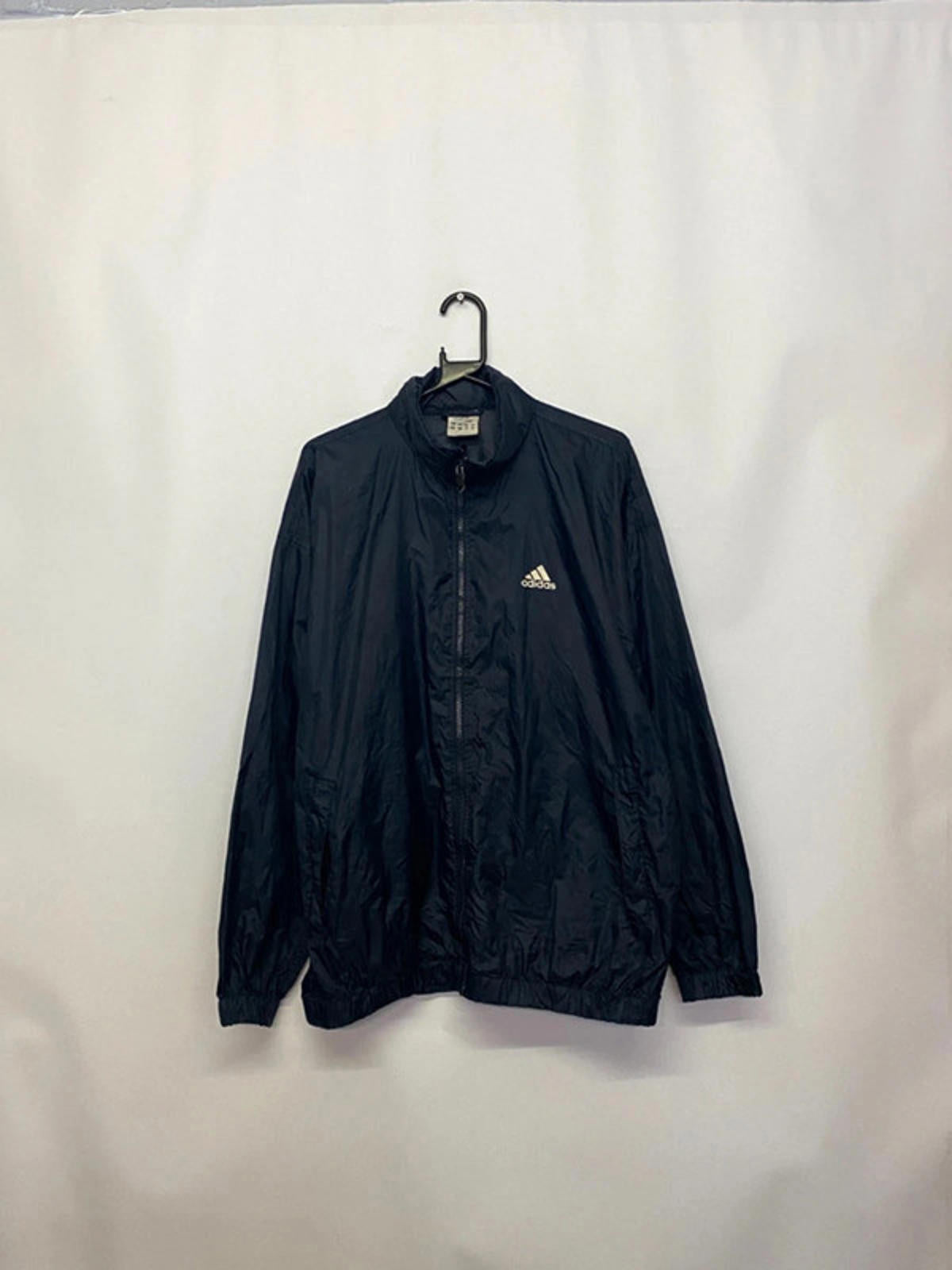 Adidas Vintage Navy Windbreaker Jacket