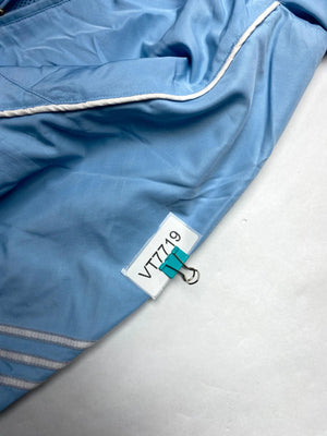 Adidas Light Blue 3-Stripes Windbreaker Jacket