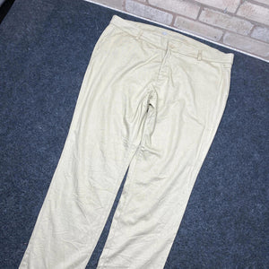 Beige Dickies Skinny Trousers Women's W44