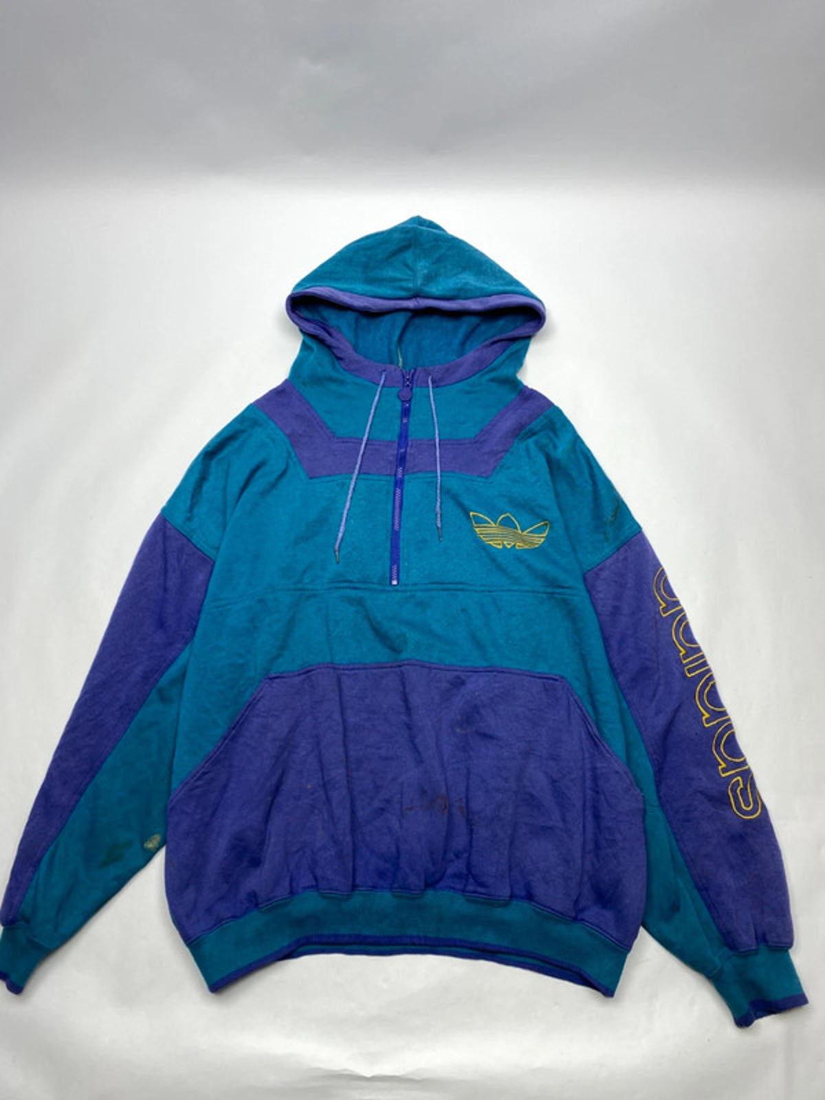 Vintage Adidas Women's Hoodie Sweatshirt