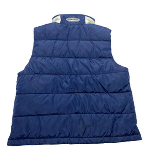 White and Navy Columbia Gilet Women's Large