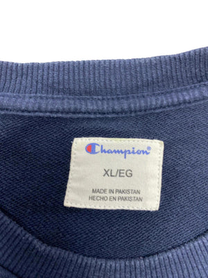 Navy Champion Sweatshirt Men's XL