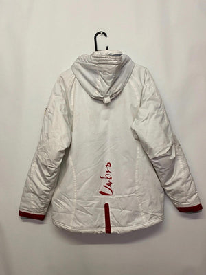 Vintage Umbro White & Red Technical Ski / Windbreaker Jacket