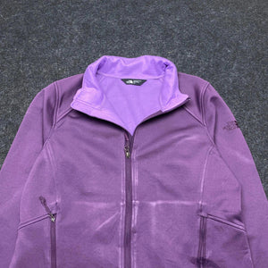 Purple The North Face Fleece Jacket Women's Large