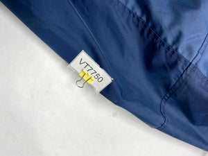 Vintage Nike Navy Blue Hooded Windbreaker Jacket (Men’s L)