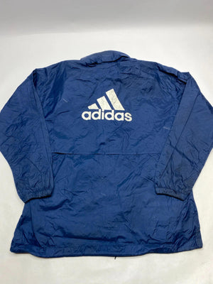 Vintage Adidas Navy Windbreaker Jacket – Size 174 / USA