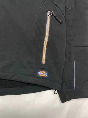 Dickies Men's Black Utility Jacket with Hood