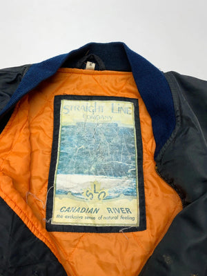 Vintage Straight Line Company MA-1 Bomber Jacket