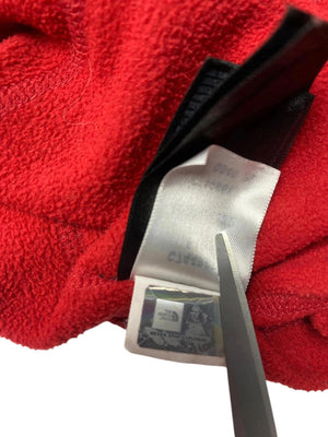 Red North Face Fleece Men's Medium