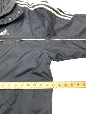 00s Black Adidas Parka Men's Large