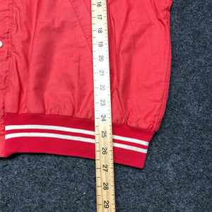 Red Lacoste Varsity Jacket Women's XS