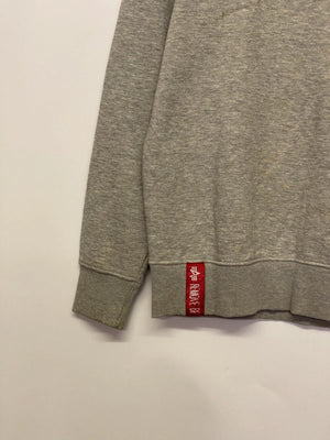 Alpha Industries Grey Crewneck Sweatshirt