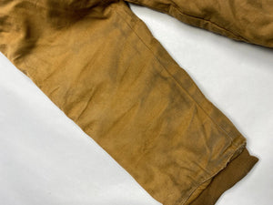 Dickies Brown Canvas Work Jacket with Grey Hood