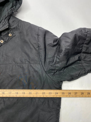 Umbro Black Puffer Parka Jacket with Hood