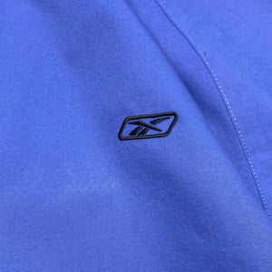 Blue and Black Reebok Windbreaker Women's Large