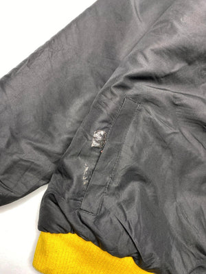 Vintage NHL Pittsburgh Penguins Hooded Jacket – Black/Yellow – Men’s XL
