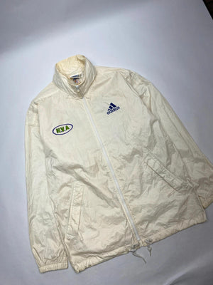 Adidas Vintage Cream Windbreaker Jacket (Men’s L)
