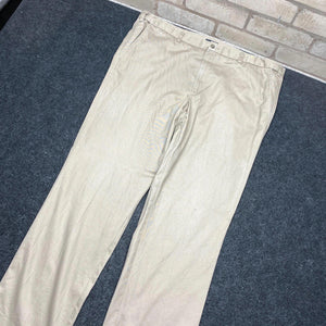 Beige Dockers Straight Trousers Men's W42