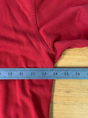 Tommy Hilfiger Red Long Sleeve Logo Shirt