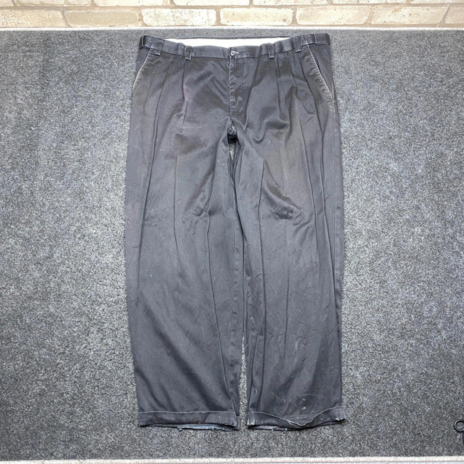 Black George Trousers Men's W44