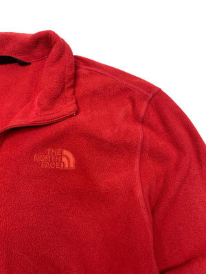 Red North Face Fleece Men's Medium