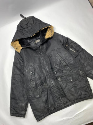 Schott Bros. Inc. N3-B Extreme Cold Weather Parka – Black (Men’s M)