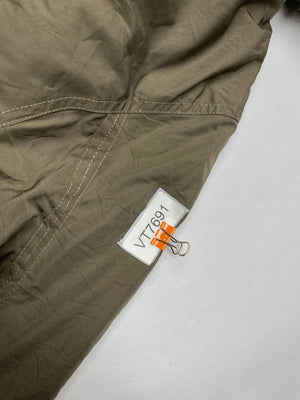 Nike Khaki Parka Jacket with Faux Fur Hood