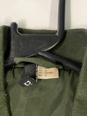 Women’s Khaki Green Bomber Jacket