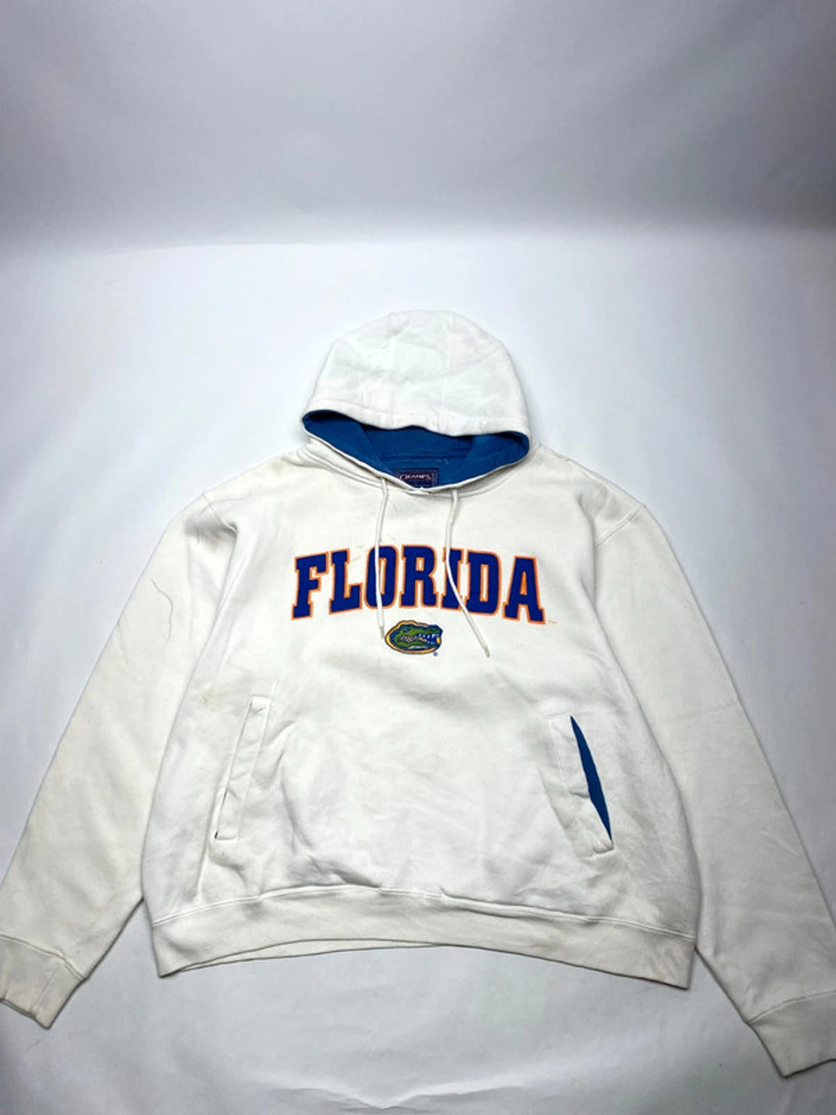 Vintage/college sports hoodies sell well, especially Gators merch.